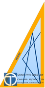 Пластиковое треугольное окно ПВХ в Бресте недорого - Вариант 2